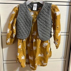 Girls size 18 mos Easter bunny dress